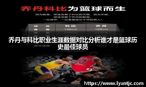 乔丹与科比职业生涯数据对比分析谁才是篮球历史最佳球员